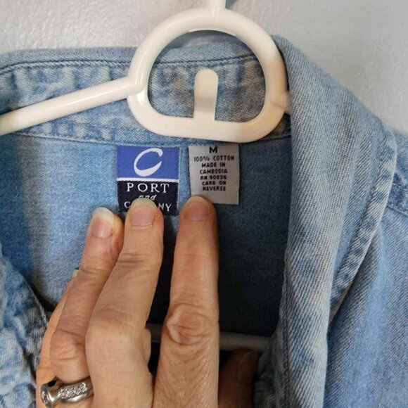 EUC National Law Enforcement Memorial Denim Button-Down - Picture 3 of 4